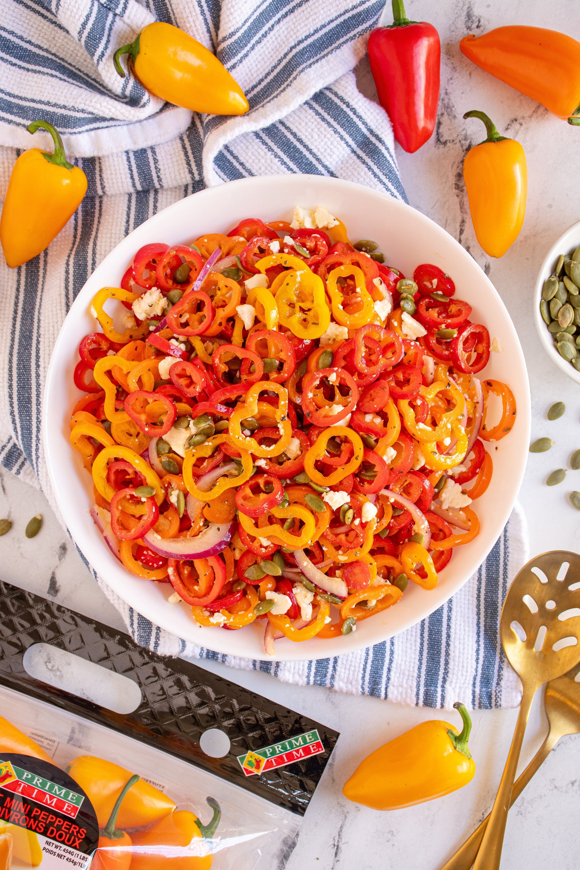 Mini Pepper Salad