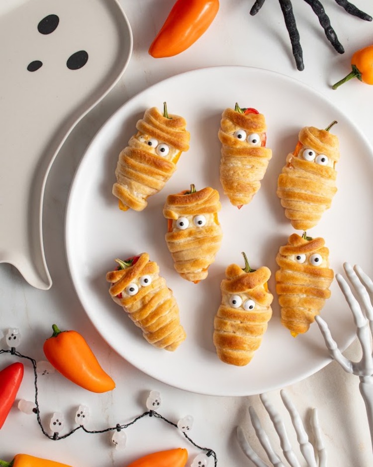 Mini Pepper Mummies