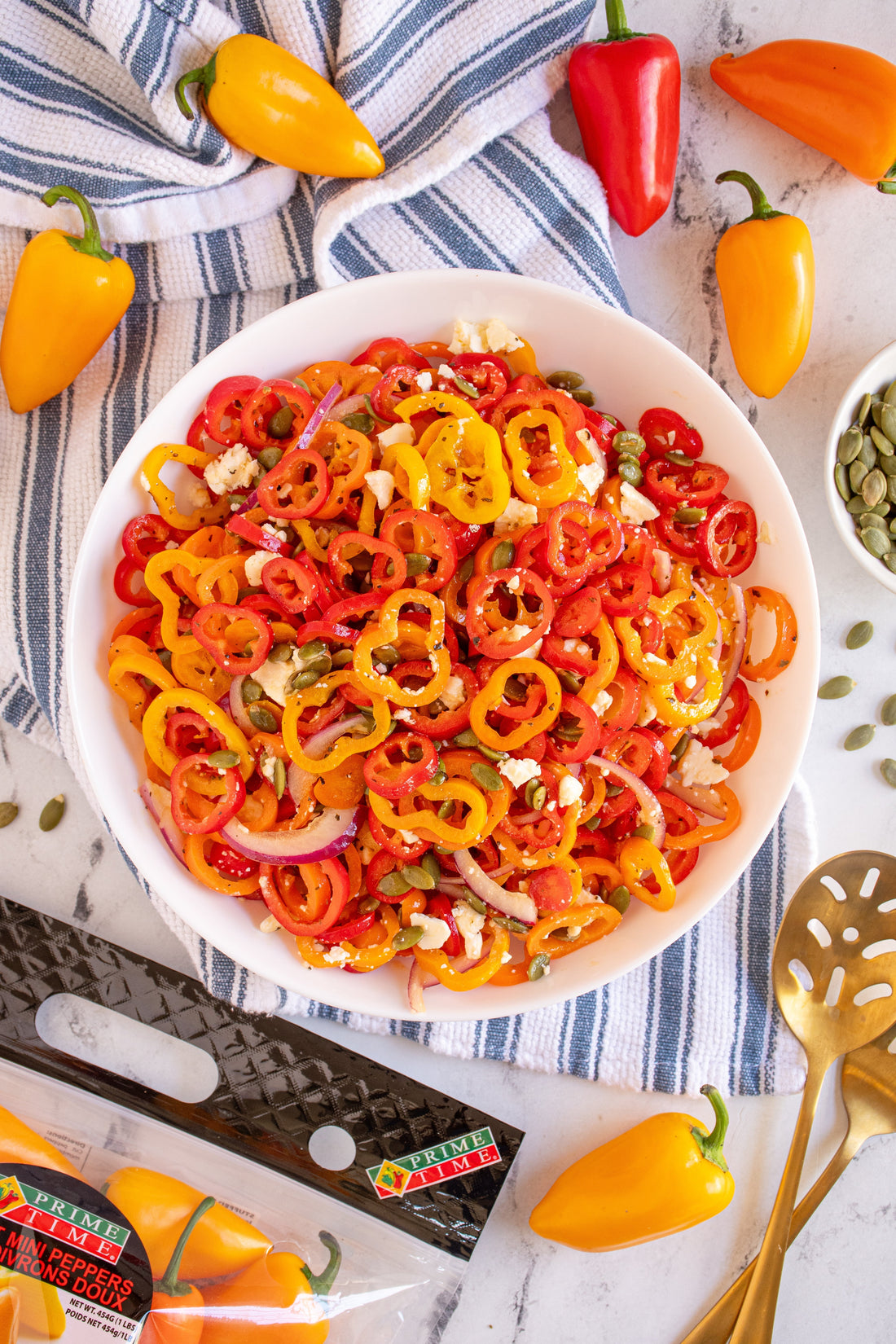 Mini Pepper Salad